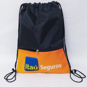 Mochila com Bolso de Impressão Digital