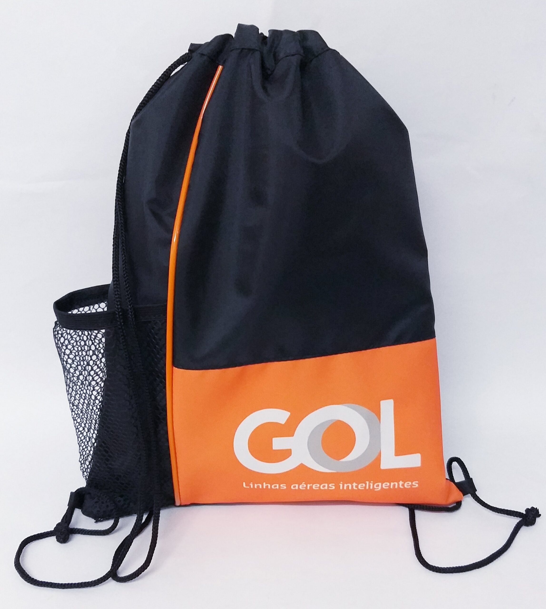 AP MO06 Mochila de Nylon Poliéster com Porta Squeeze