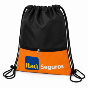 Mochila com Bolso de Impressão Digital